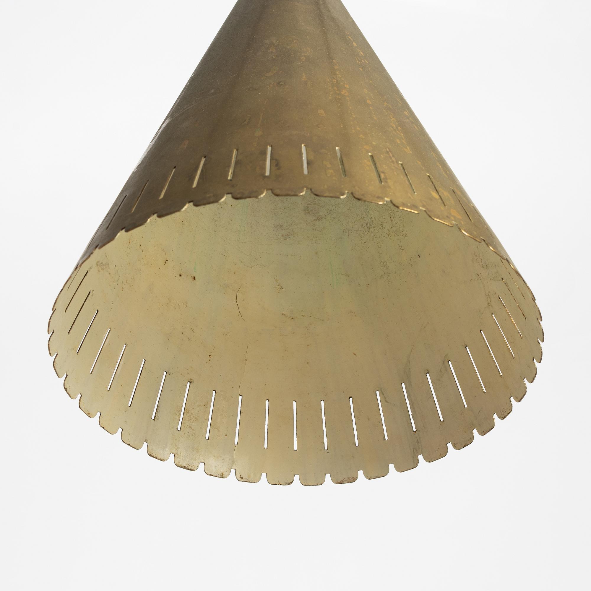 Harald Notini, a ceiling lamp model 11773, Arvid Böhlmarks Lampfabrik, Stockholm, 1940s–50s.
