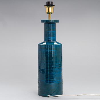A ceramic table lamp of the 'Campus' series, for Bitossi, Italy 1960s.