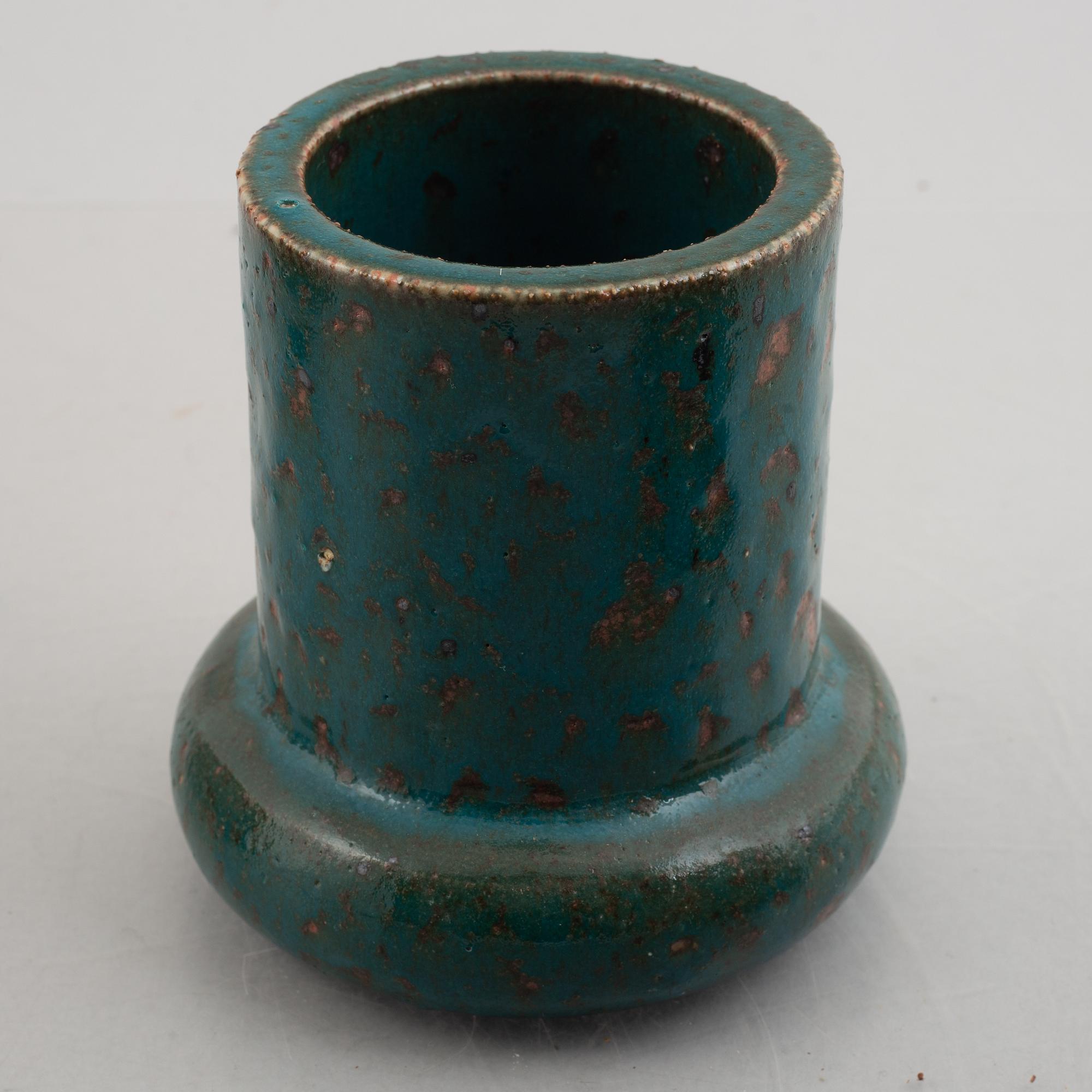 Marianne Westman, four stoneware vases, Rörstrands Ateljé.