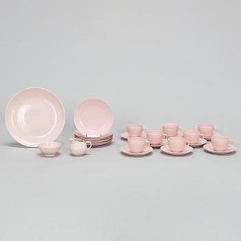 Kaj Franck kaffeservis "Sointu" 27 delar. Arabia Finland. I produktion 1954-1959.