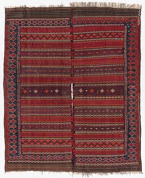 A Kashgai, rug a. 188 x 160 cm.