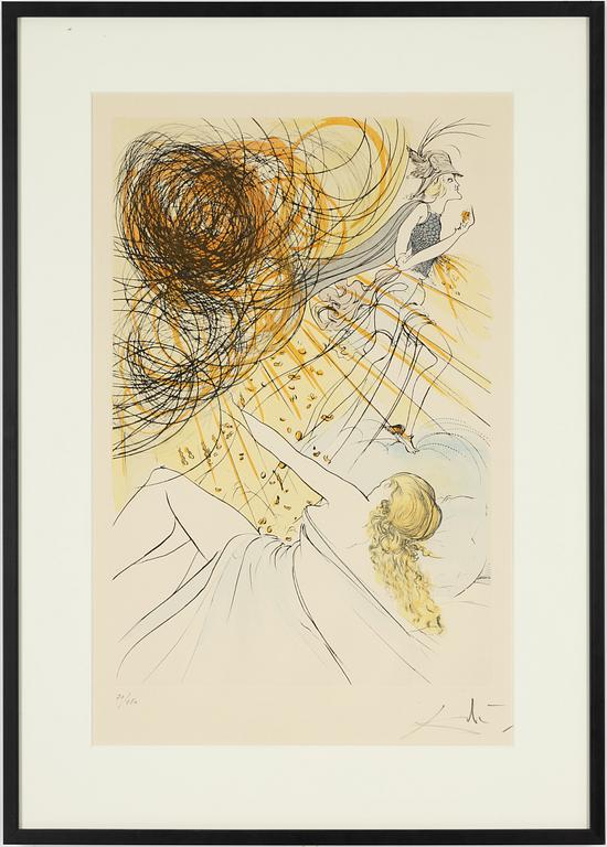Salvador Dalí, "Hommage à Mercure".