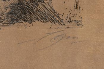 Anders Zorn, "Byst".