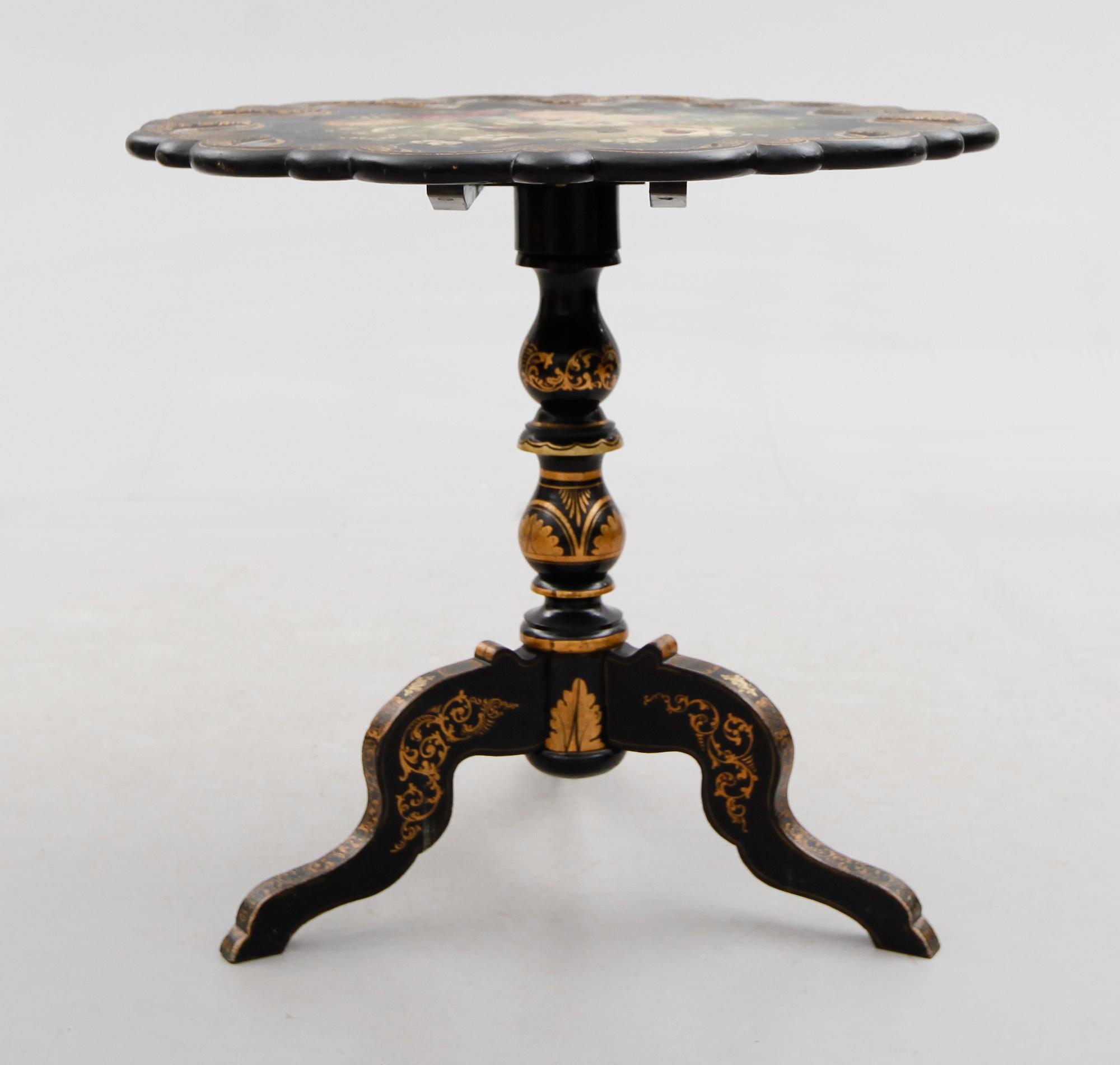 FÄLLBORD, 1800-talets andra hälft.
