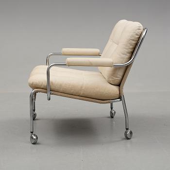 FÅTÖLJ, Lindlöfs Möbler, Lammhult, 1970-tal.