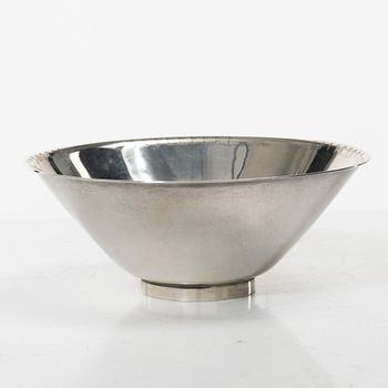 Per Sköld, a silver bowl, Carlman AB, Stockholm, Sweden, 1953.