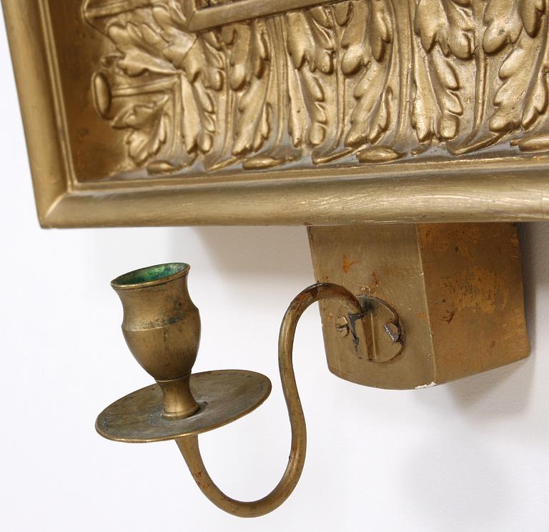 SPEGELLAMPETT, empire, sannolikt Västsverige, 1800-talets första hälft.