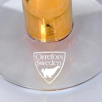 Gunnar Cyrén, a 31 pieces "Nobel" glass service, Orrefors, Sweden, post 1991.