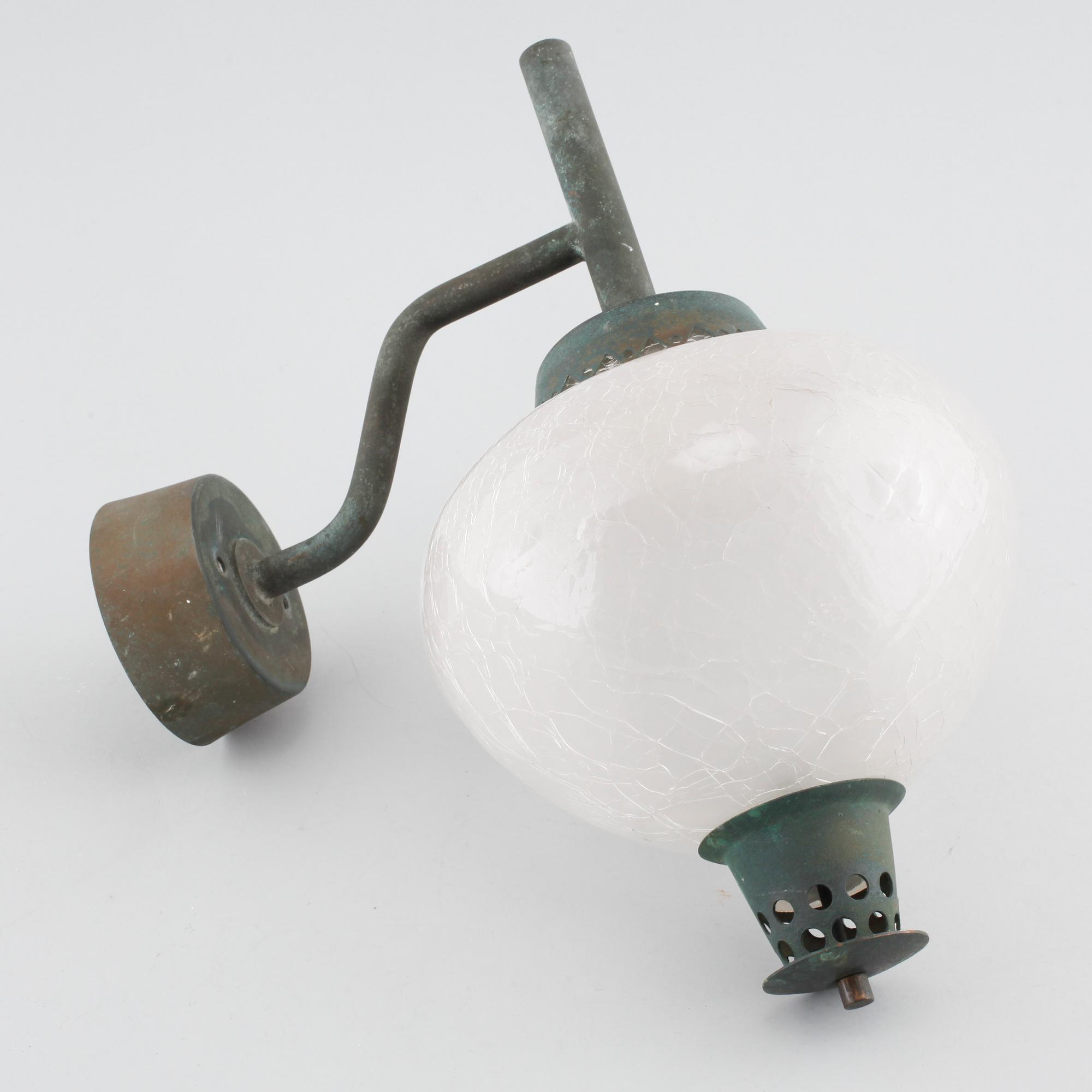 A wall lamp by Hans Agne Jakobsson for Markaryd, third quarter of the 20th century.
