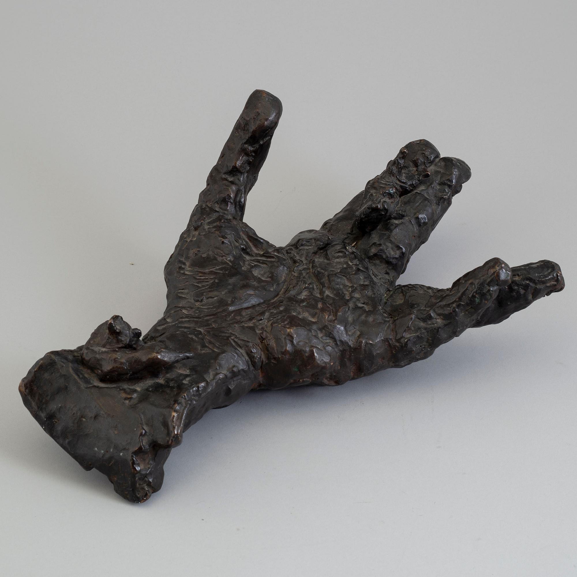 ASMUND ARLE, Sculpture, bronze, signed Asmund Arle and dated 1979.