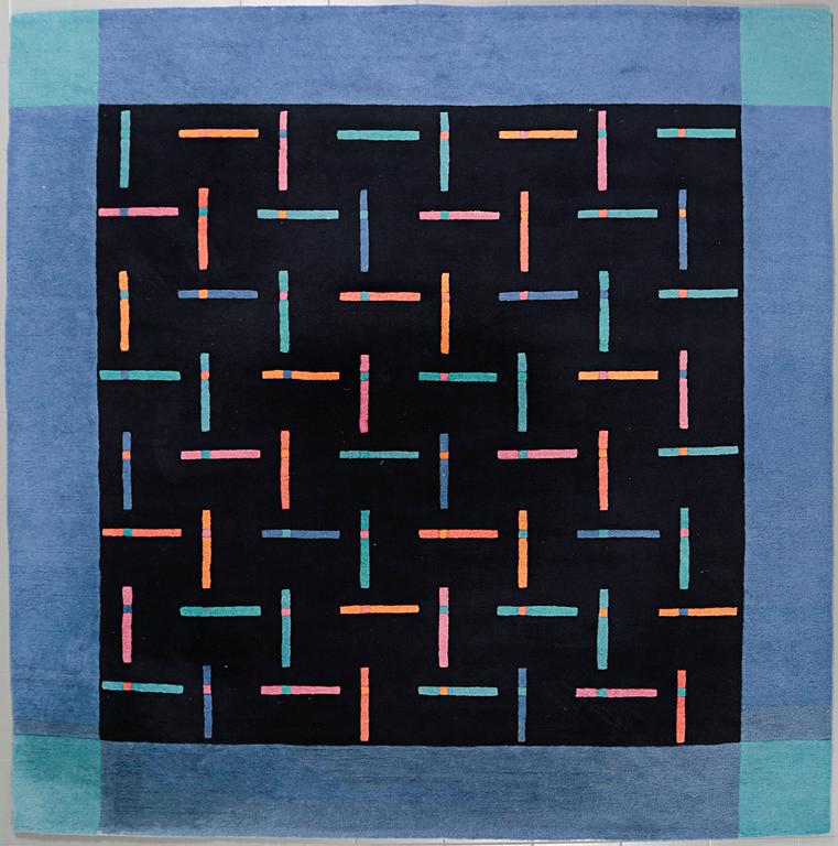 A rug by Ingrid Dessau for Kinnasand, late 20th century, 279 x 284 cm.