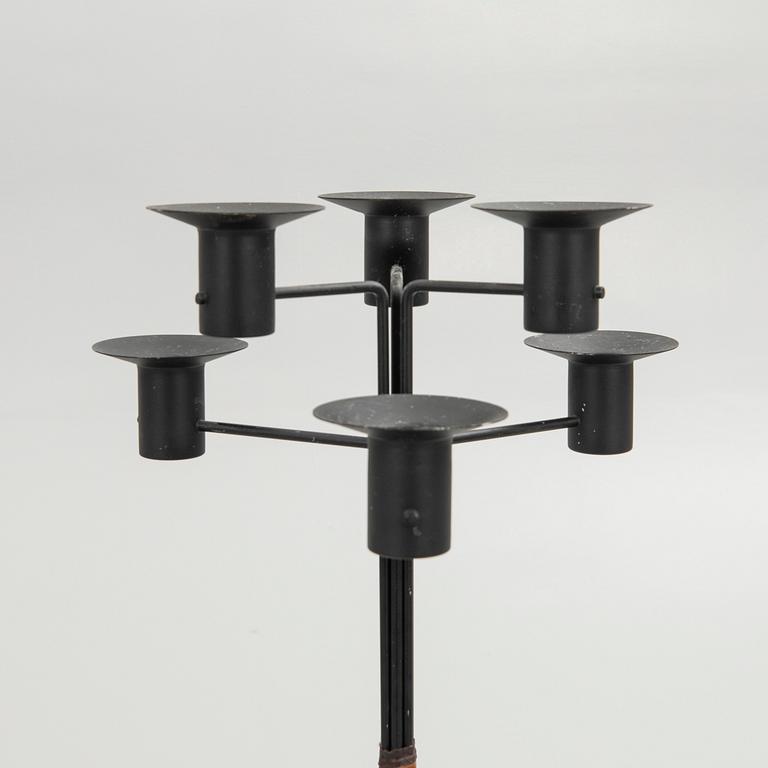 Hans-Agne Jakobsson, golvkandelaber, modell "L5", Hans Agne Jakobsson AB, Markaryd, 1950-60-tal.