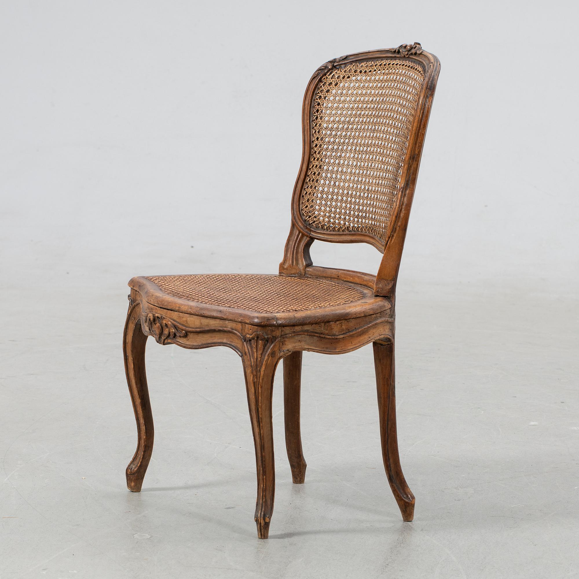 Chair, Louis XV, France, 18th century.