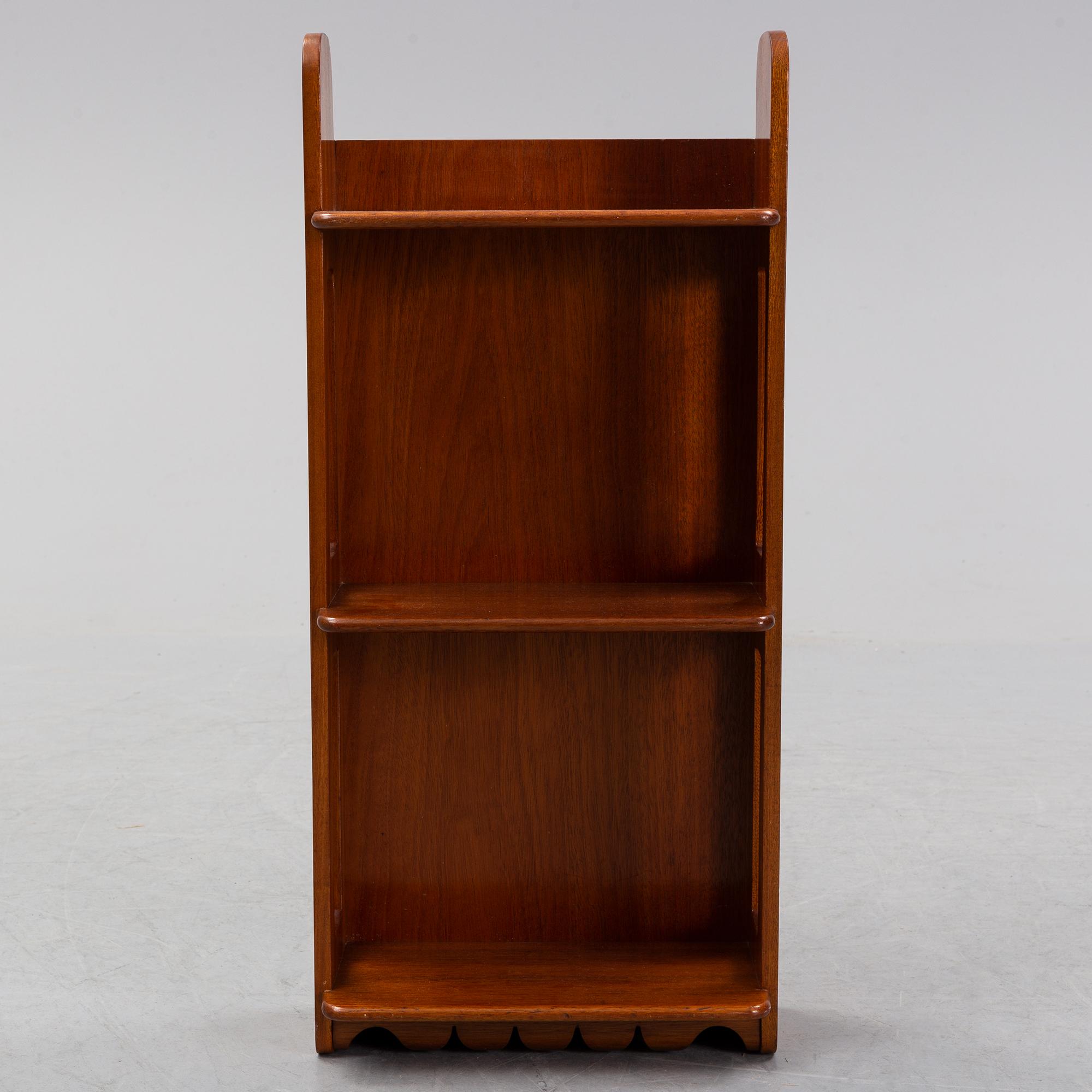 Josef Frank, a model 2085 mahogany shelf, Svenskt Tenn.