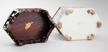 TEDOSA, porslin. Qingdynastin, 1800-tal.