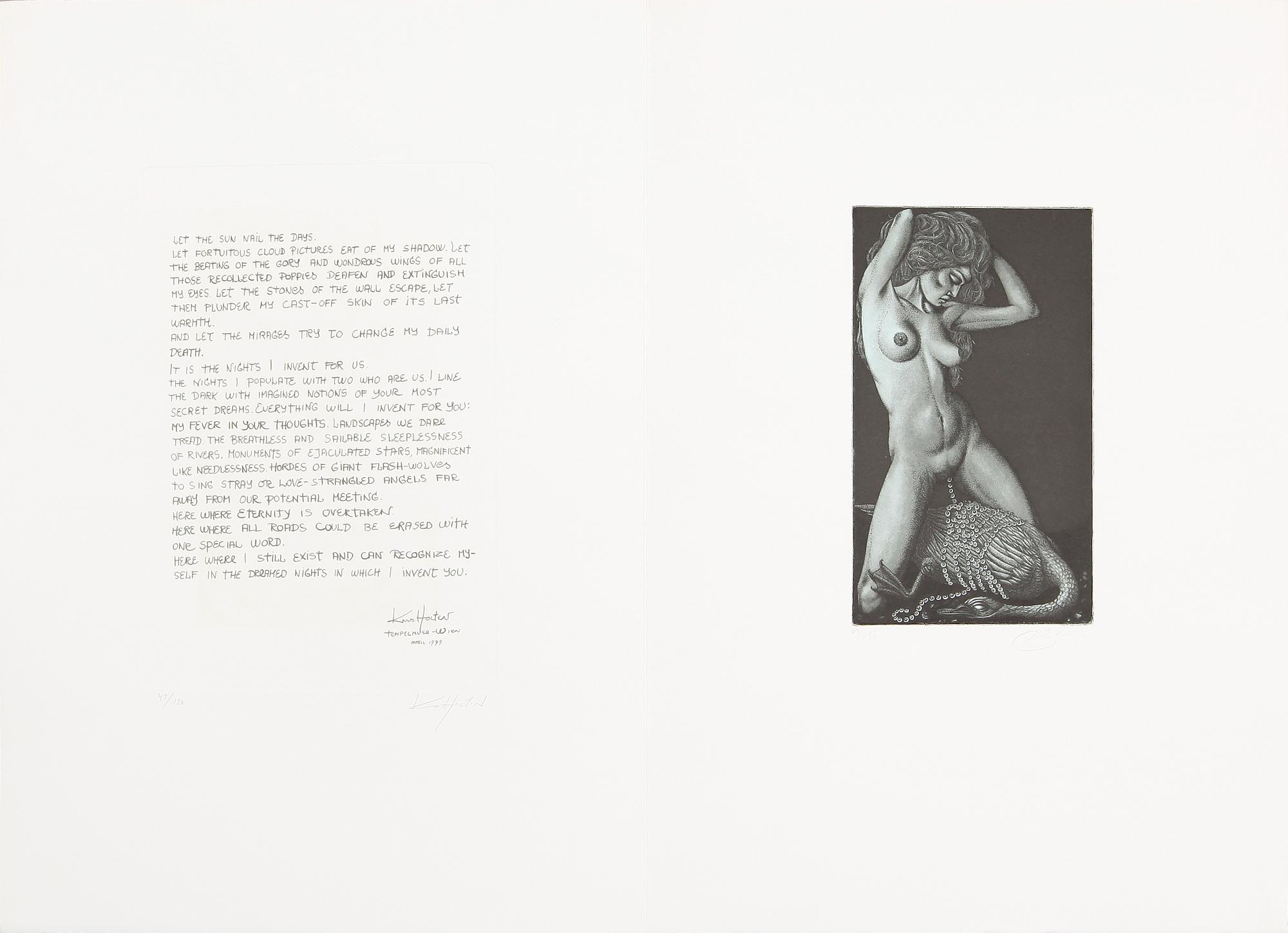 JÖRGEN BOBERG, mapp med 7 etsningar, signerade, numrerade 43/130.