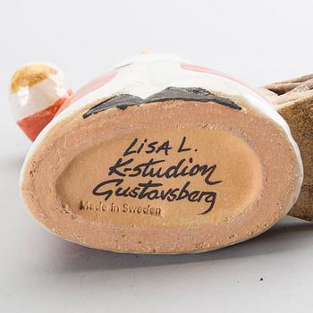 LISA LARSON, stoneware figurine, Gustavsberg.