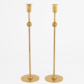 Estrid Ericson, ljusstakar, ett par, "Kulan", Firma Svenskt Tenn.