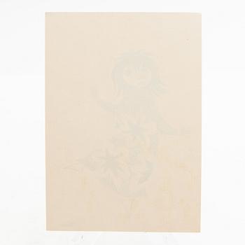 Tove Jansson, Dancing Woman (Tuulikki?).