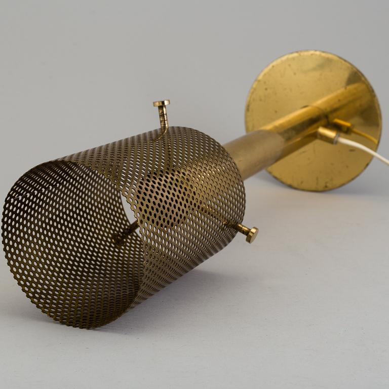 A second half of the 20th century brass table light by Hans-Agne Jakobsson, model B61.