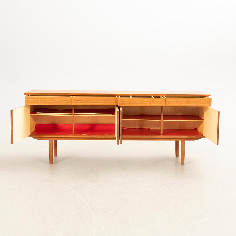 Sideboard, teakfanér. Bröderna Sörheim, Norge 1960-tal.
