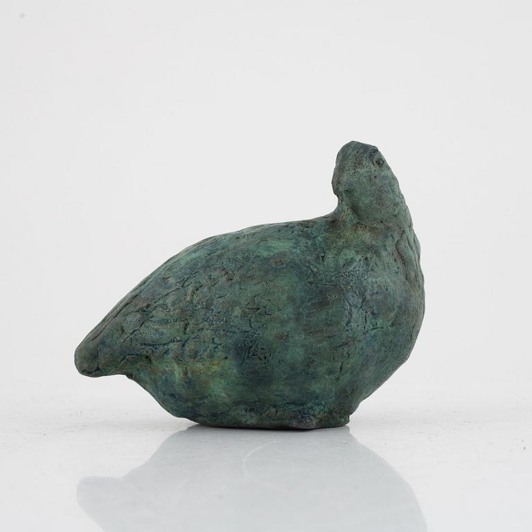 Henrik Allert, ripa, brons, signerad.