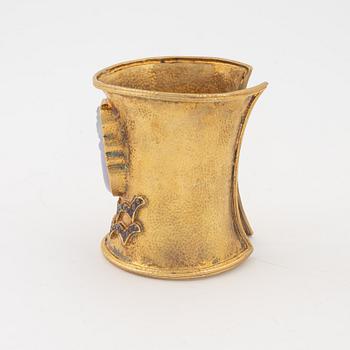 A bracelet with stone inlay, 20th Century.