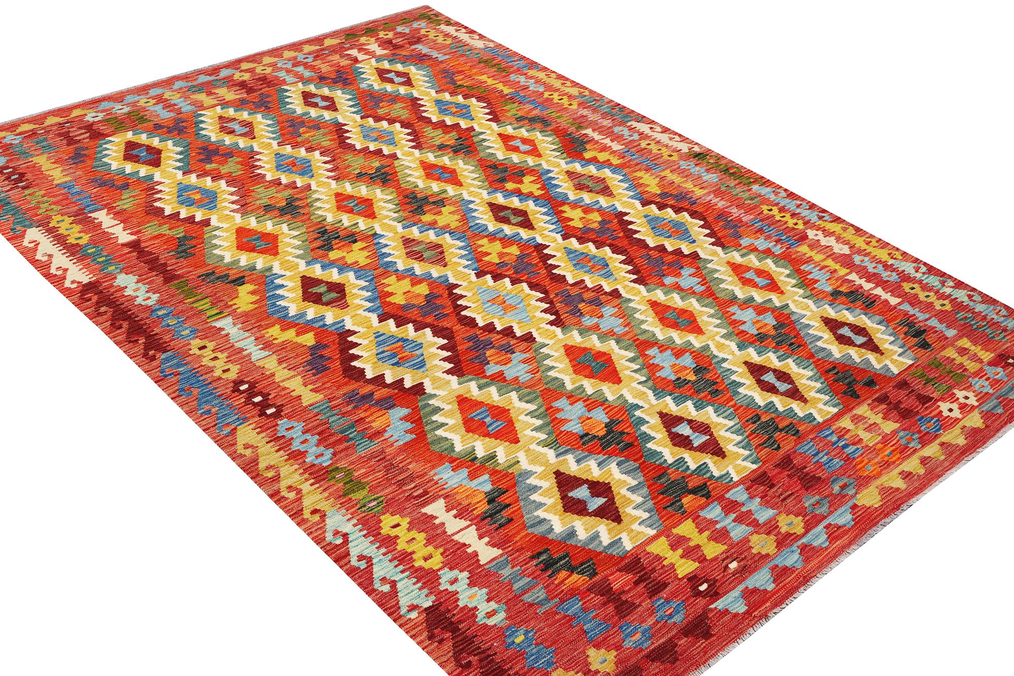 A Kelim carpet, c. 291 x 196 cm.