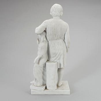 BERTEL THORVALDSEN, after, sculpture, parian, Eneret.