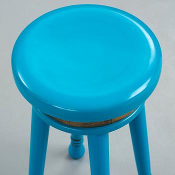 Mats Theselius, a "Skepparpallen" stool, Källemo, Sweden, post 2001.