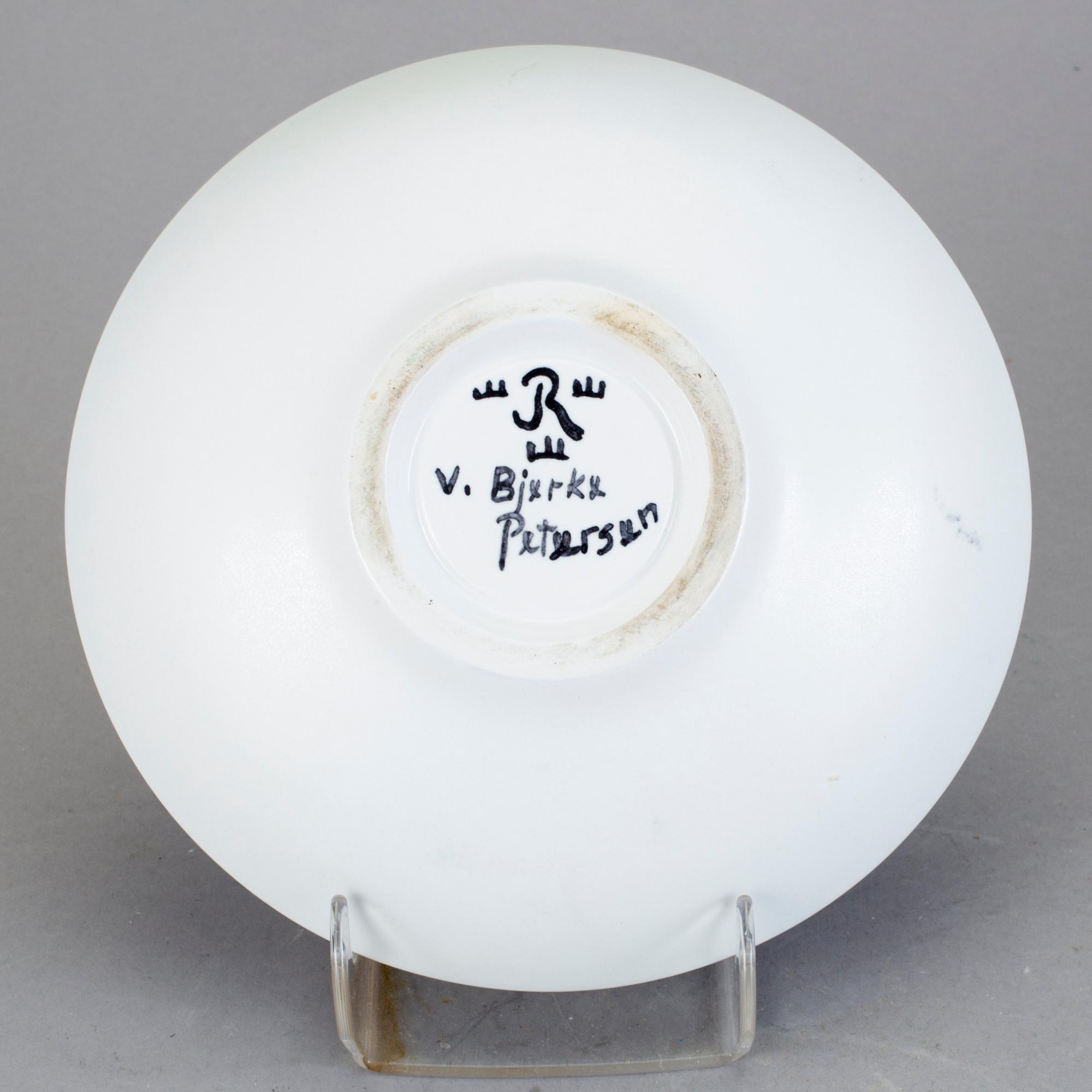 SKÅL, Vilhelm Bjerke-Petersen, Rörstrand, 1950-tal.