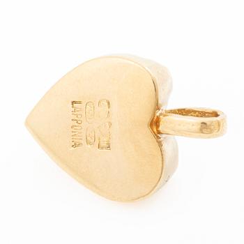 Björn Weckström, Pendant in 18K gold, for Lapponia. Finland, 1977.