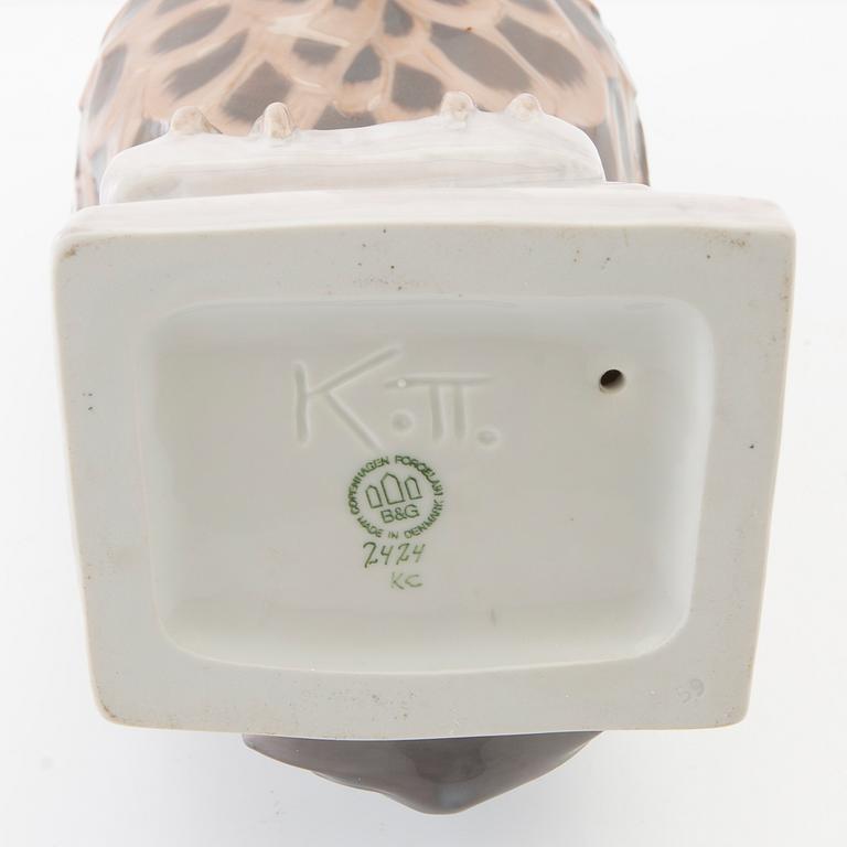 Karl Otto Johansen figurin Bing & Gröndahl Danmark porslin.