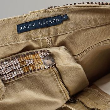 A pair of jeans by Ralph Lauren.