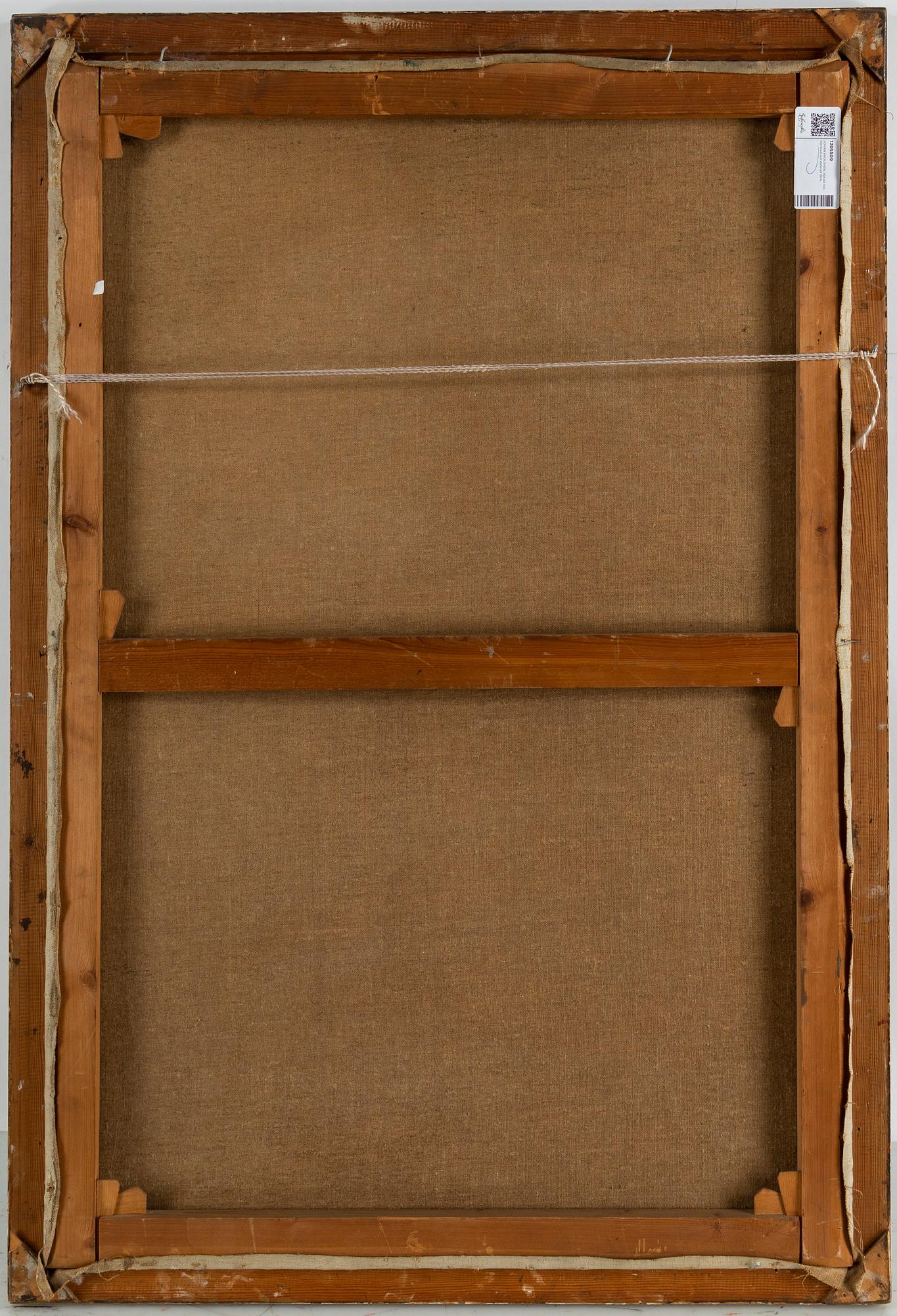 JOHAN KROUTHÉN, olja på duk, signerad och daterad 1924.