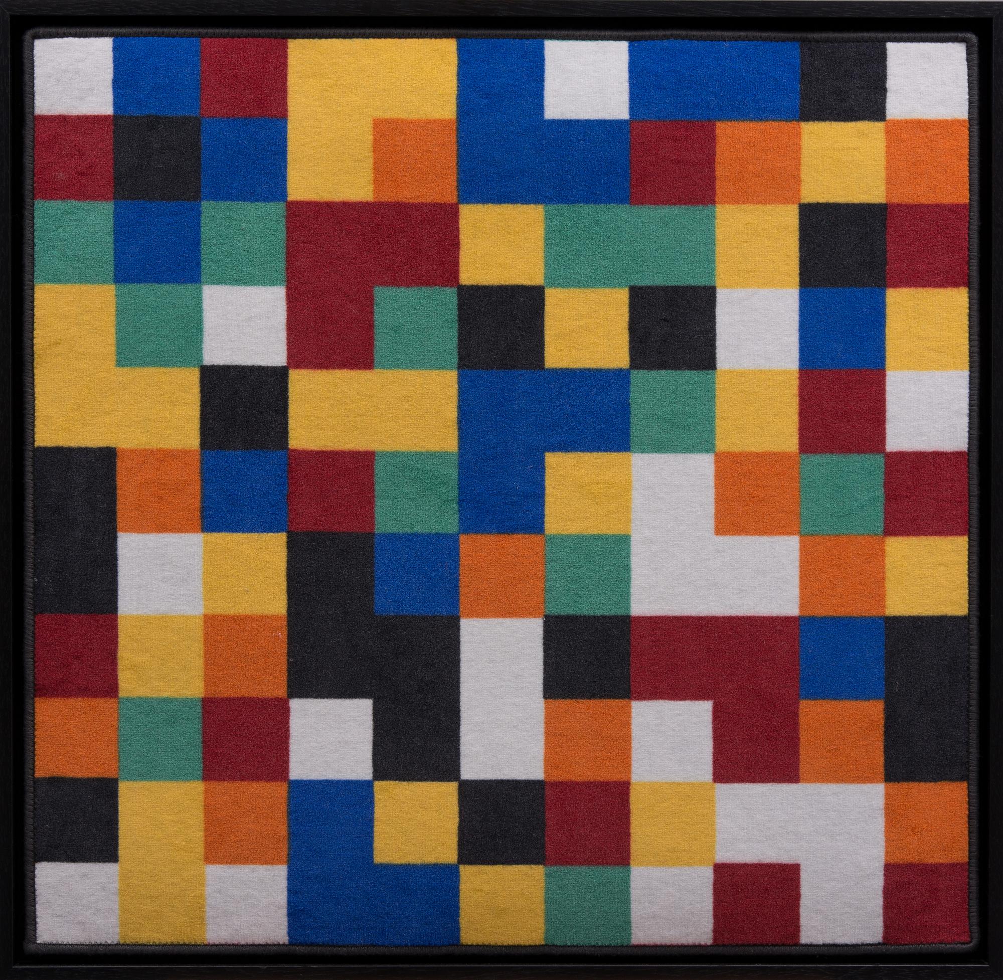 RICHTER GERHARD, INRAMAD MATTA. 1024 Colours
Multiple, Ed. Vorwerk, 1988.