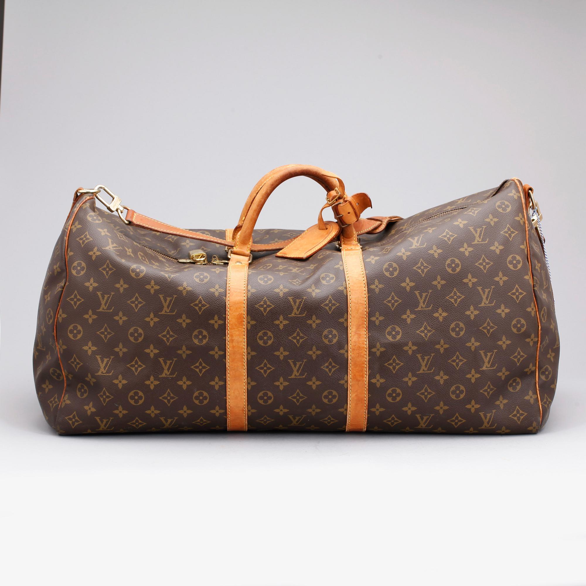 RESVÄSKA, Louis Vuitton, "Keepall Bandouliere 60".