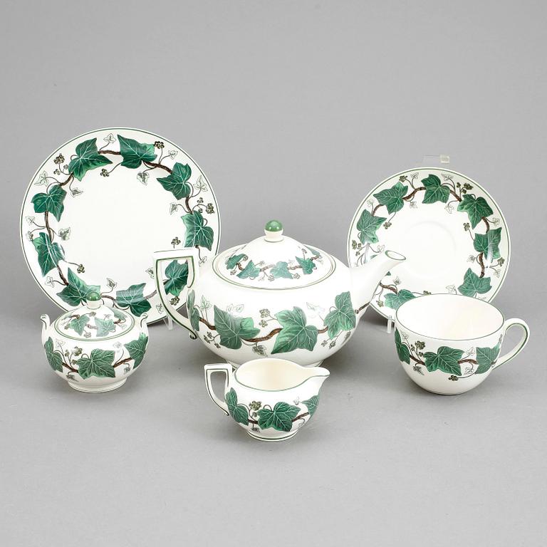 TESERVIS, 24 delar, porslin, "Napoleon Ivy", Wedggewood.