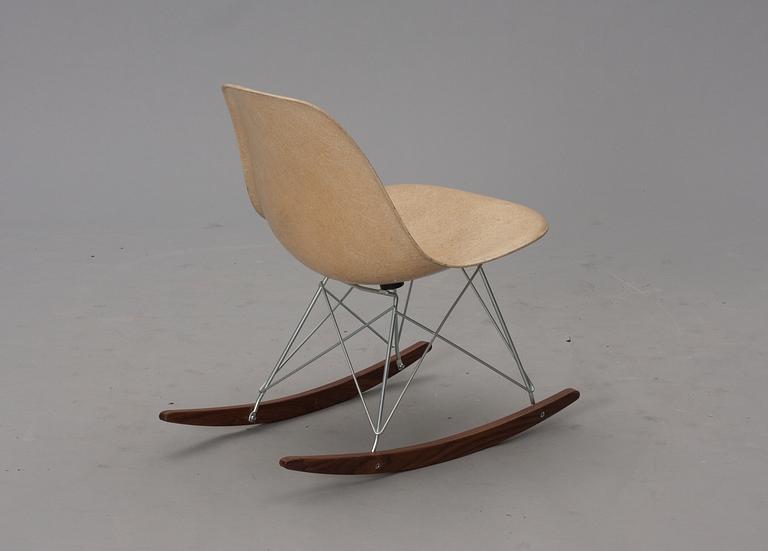 A  Ray and Charles Eames rockingchair for Herman Miller, US.