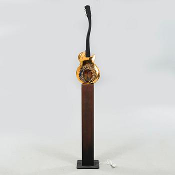 KJELL ENGMAN, skulptur, glas, Kosta Boda, signerad, unik.