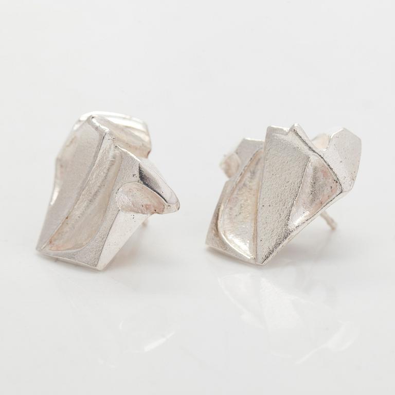 Björn Weckström, korvakorut, "Nastassia", hopea, Lapponia.