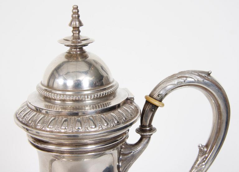 KAFFEKANNA, silver, GAB, 1897, Ca 570 gram.