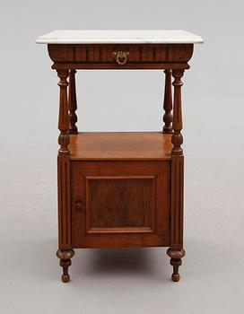 SÄNGBORD, nyrenässans, sent 1800-tal.