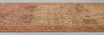 Matto, Antique Tabriz, ca 377-386 x 278,5-283,5 cm.