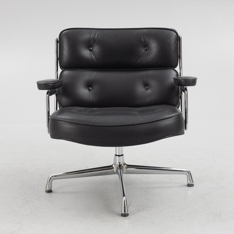 Charles & Ray Eames, a "Lobby Chair ES 108" armchair, Vitra, contemporary.