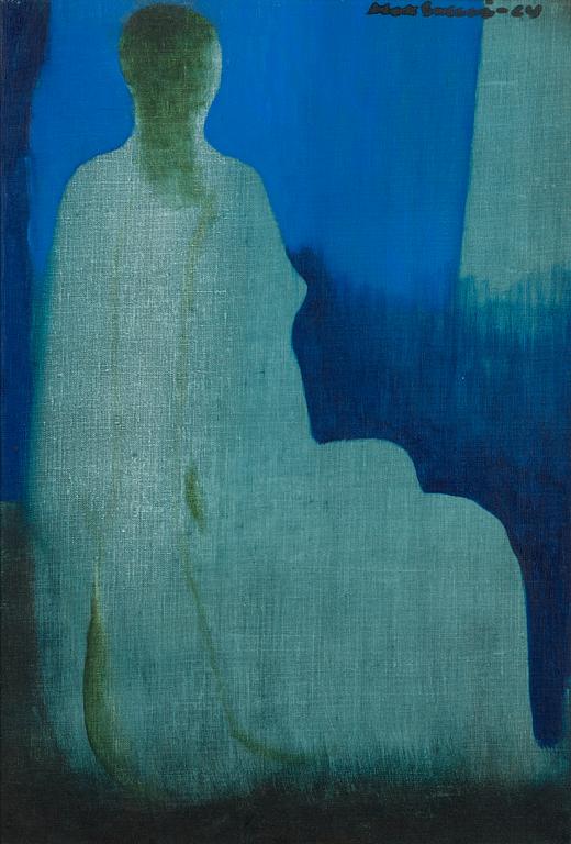 Max Salmi, "Sittande modell".