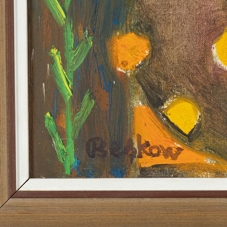 Bo Beskow, olja på duk, signerad, daterad 1956.