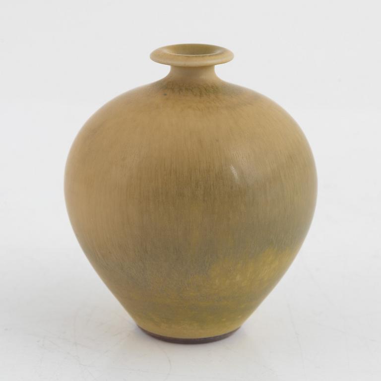 Berndt Friberg, a vase, Gustavsberg Studio, 1970.