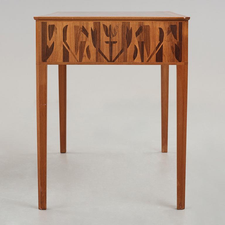 Carl Malmsten, a "Nefertite" desk, Stockholm 1940's-50's.