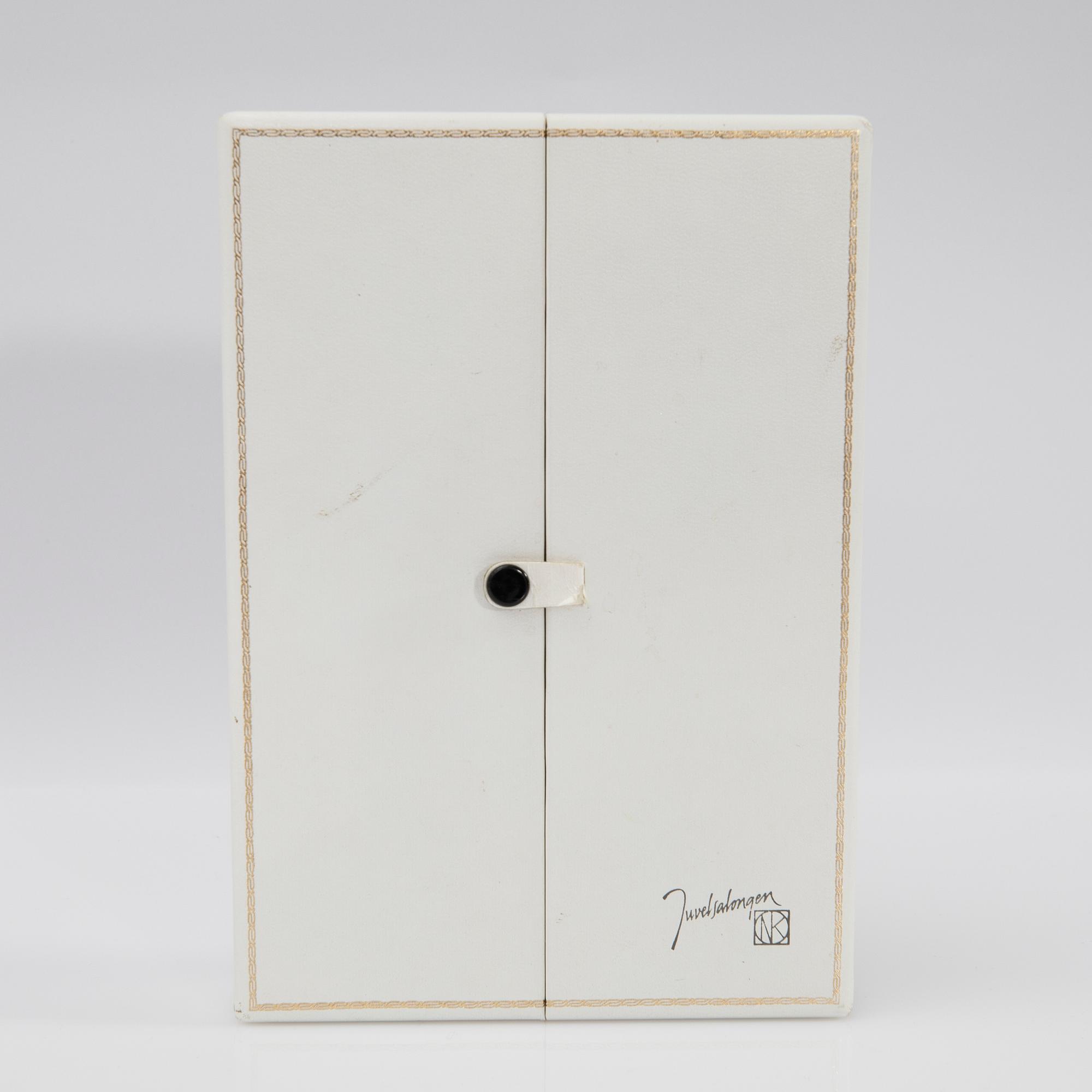 Björn Weckström, collier och brosch/hänge, "Labyrinth", silver, Lapponia.